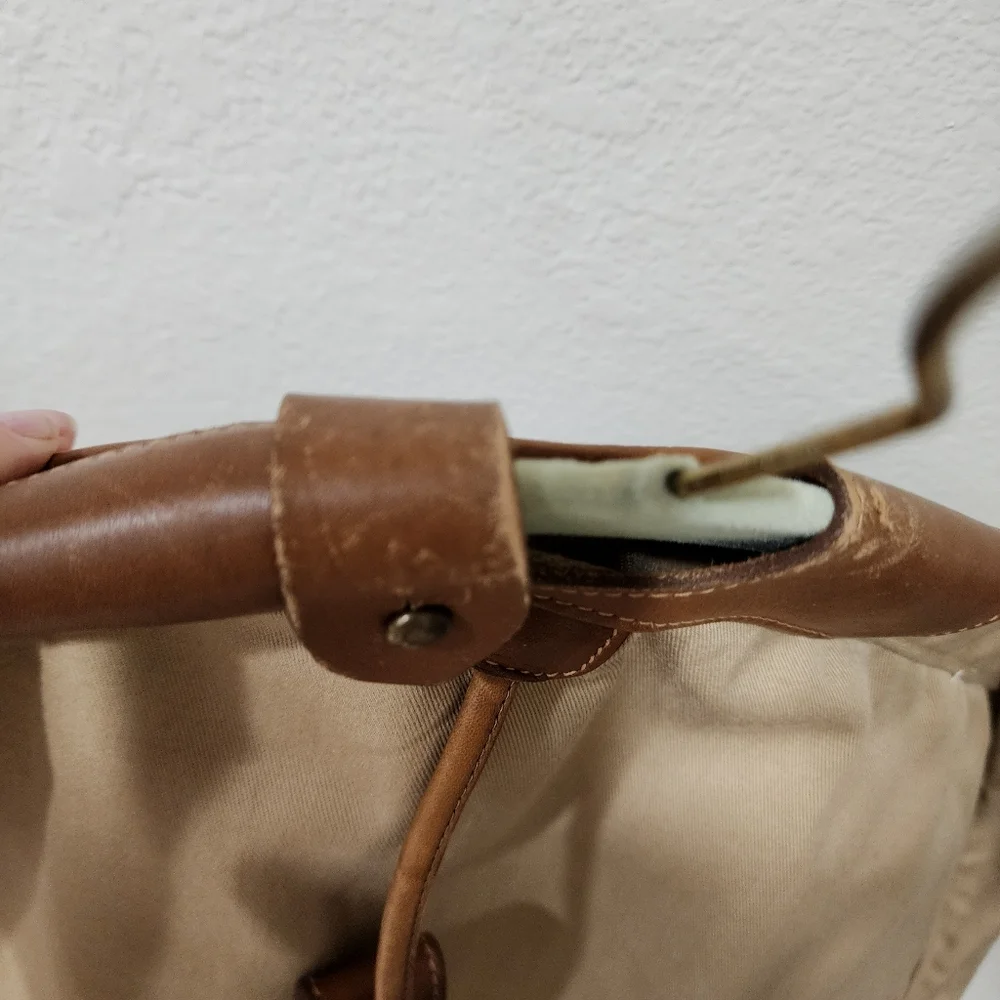 Vintage Ghurka Marley Hodgson No. 64 Cover Up II Canvas & Leather Garment Bag